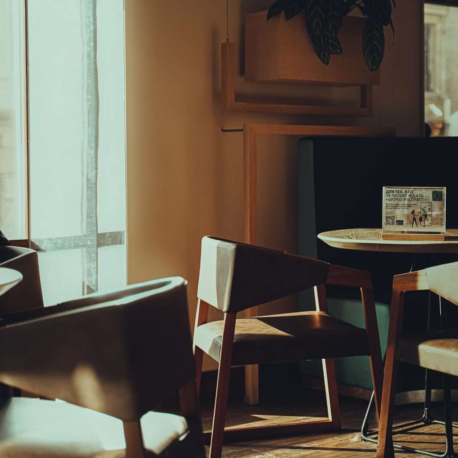 Brown Wooden Table and Chairs